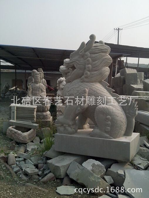 石雕动物雕刻